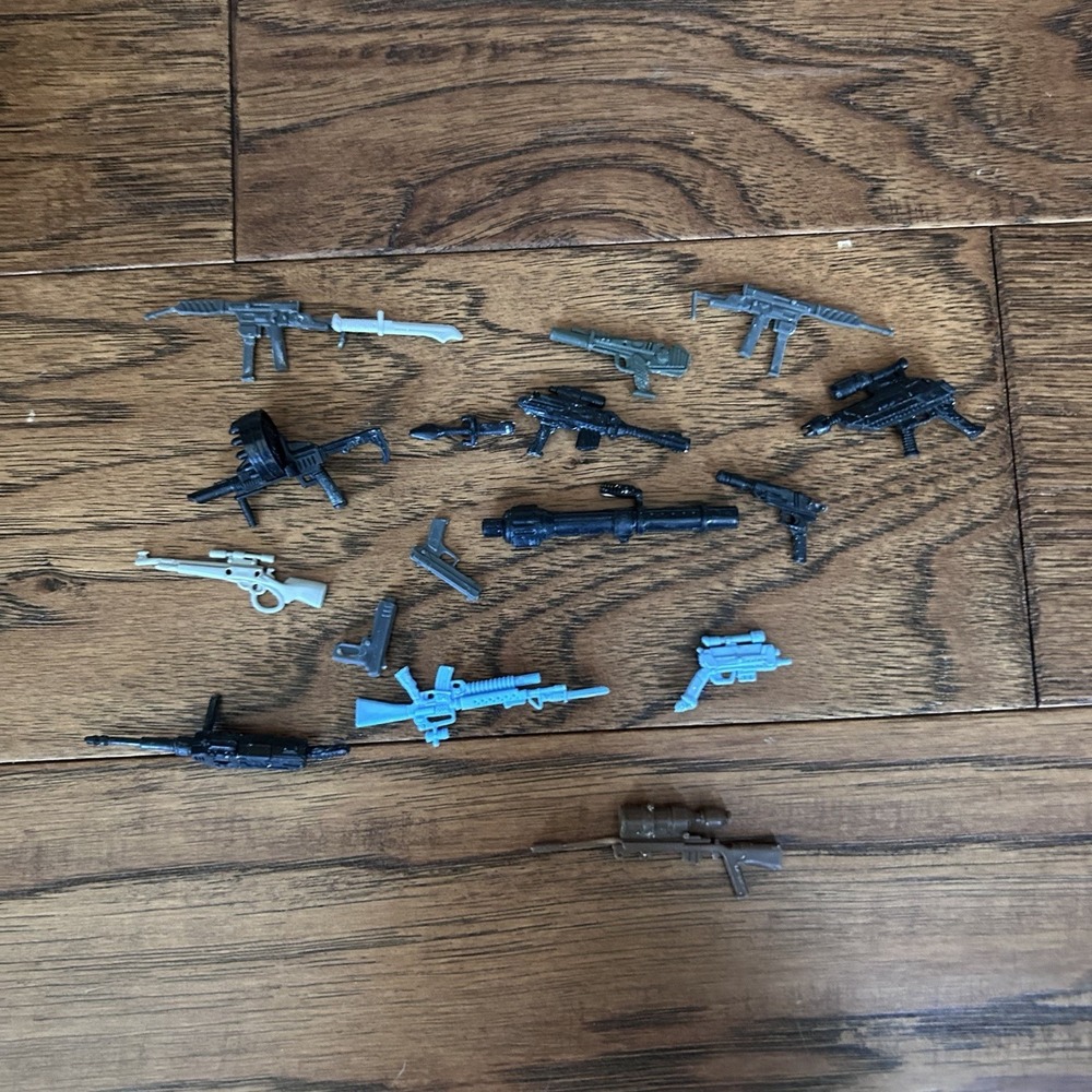 1985 GI Joe Gun Lot Vintage Hasbro Action Figure Accessories Weapons Hong Kong